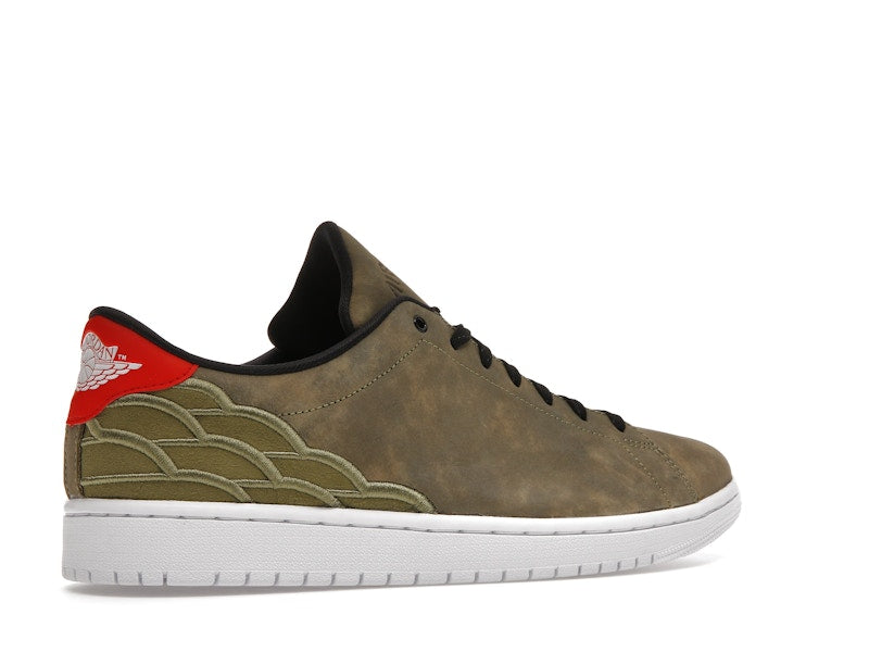 Jordan 1 Centre Court Oil Green