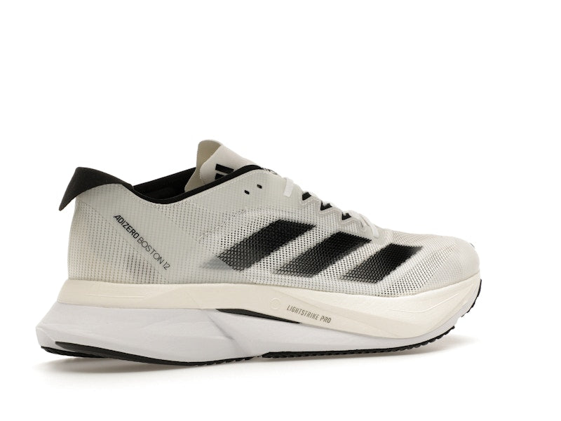 adidas Adizero Boston 12 Cloud White Core Black Night Metallic