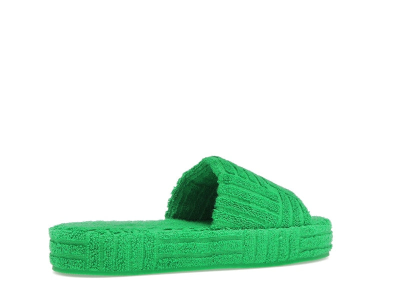 Bottega Veneta Resort Sponge Slide Grass (Womens)