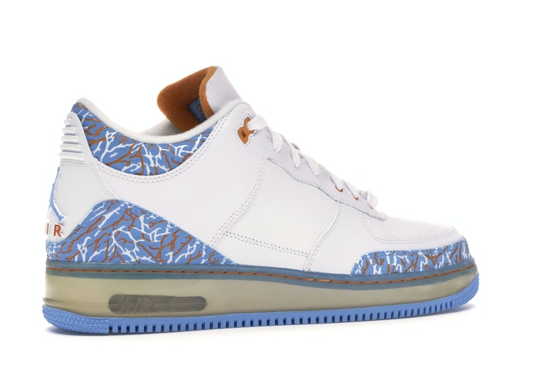 Jordan AJF 3 White University Blue Sunset