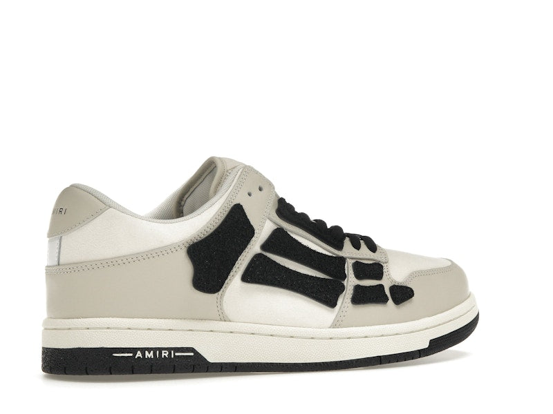 AMIRI Skel Top Low White Light Grey Black