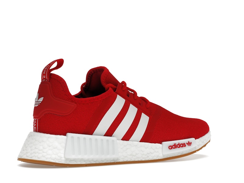 adidas NMD R1 Vivid Red White Gum