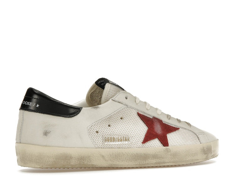 Golden Goose Super-Star White Red Black