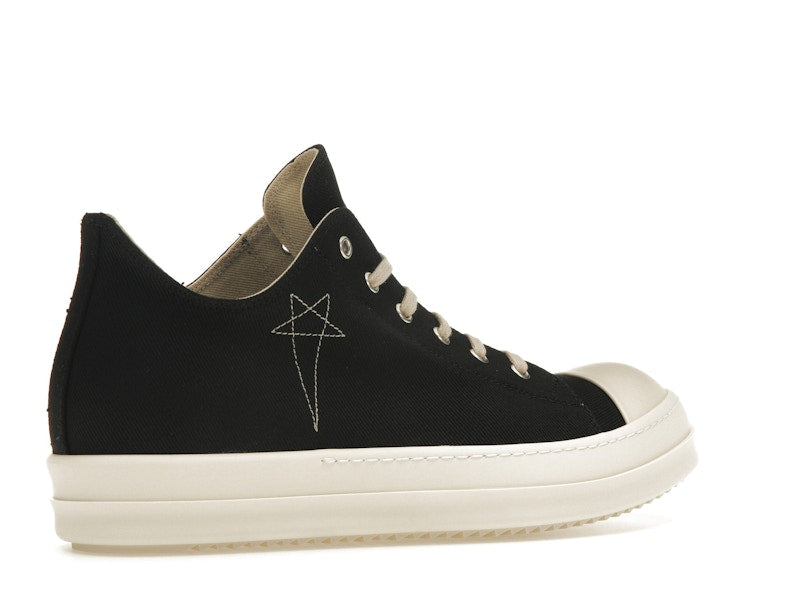 Rick Owens DRKSHDW Luxor Low Pentagram Black Pearl