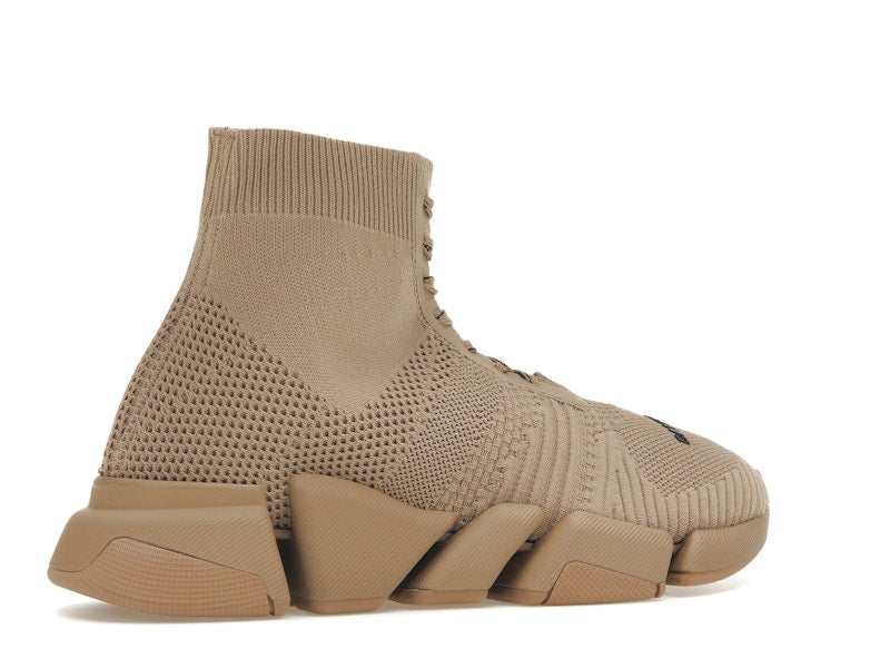 Balenciaga Speed 2.0 Lace Up Beige (Women's)