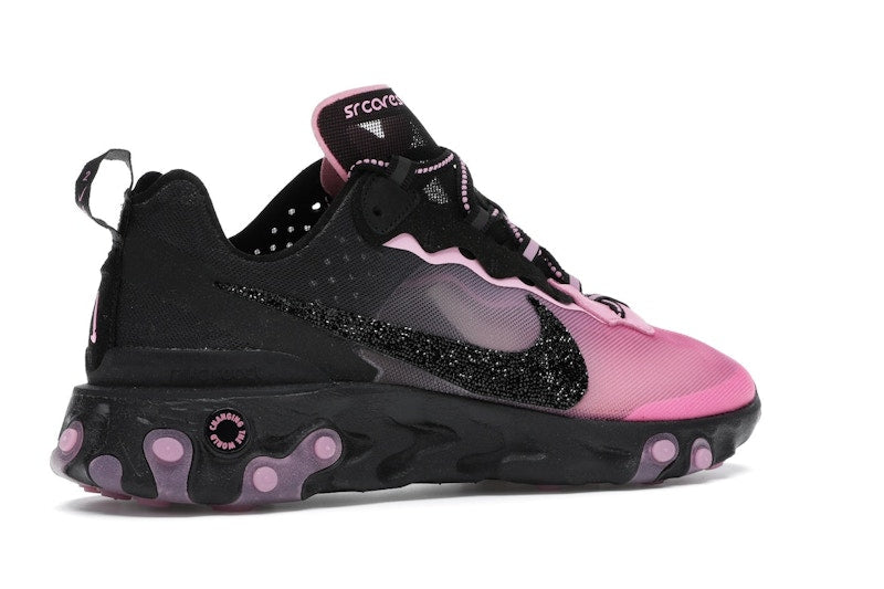 Nike React Element 87 Sneakerroom Breast Cancer Awareness Swarovski