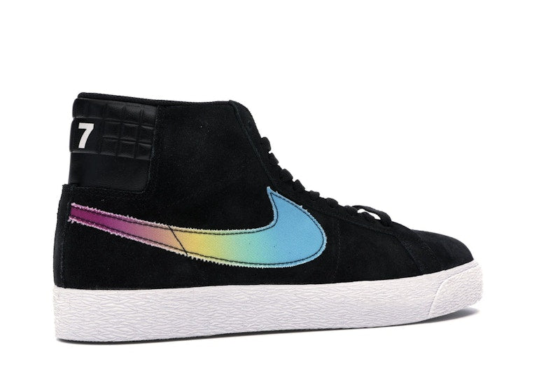Nike SB Blazer Zoom Mid Lance Mountain 70s Black