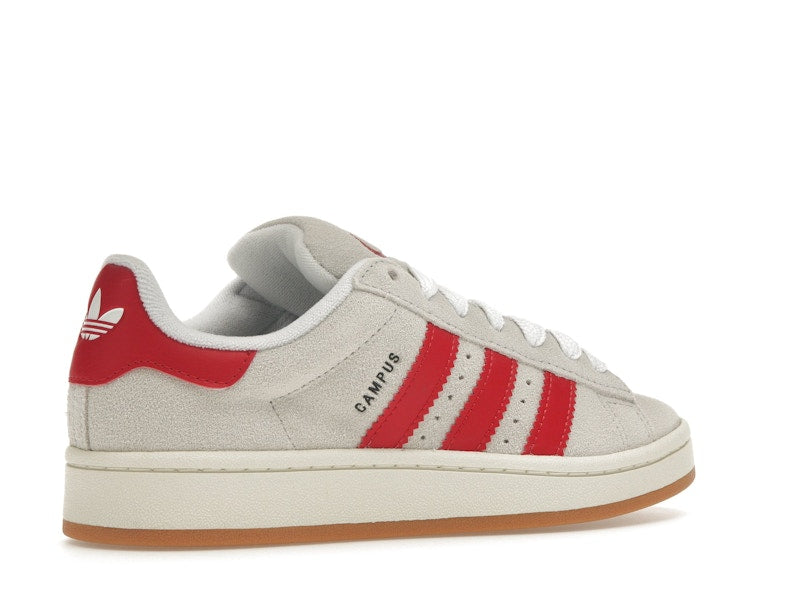 adidas Campus 00s Crystal White Better Scarlet (Women's)