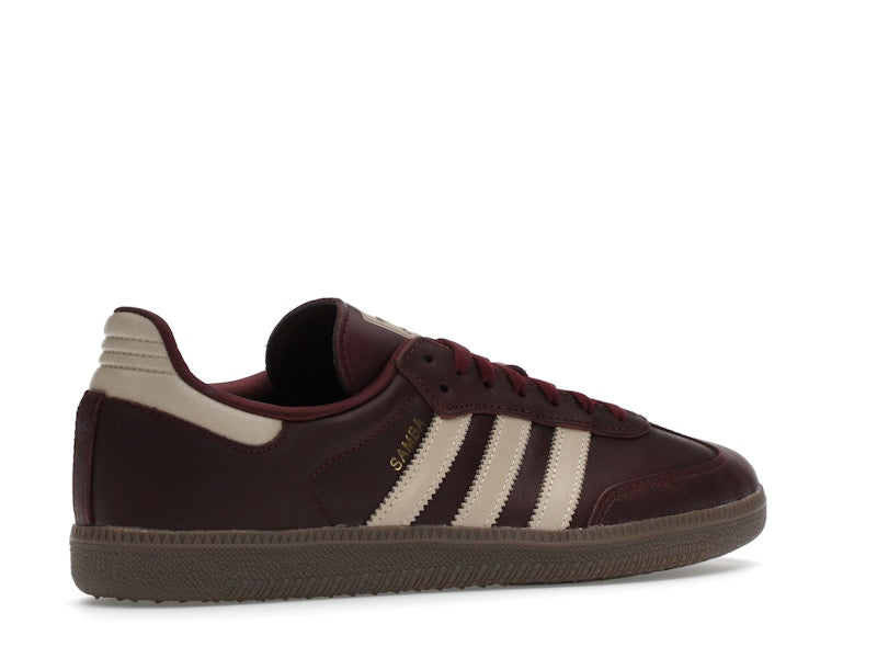 adidas Samba OG Maroon Crystal Sand (Women's)