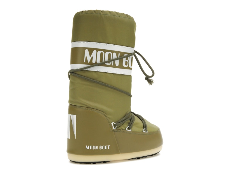 Moon Boot Icon Nylon Boot Khaki