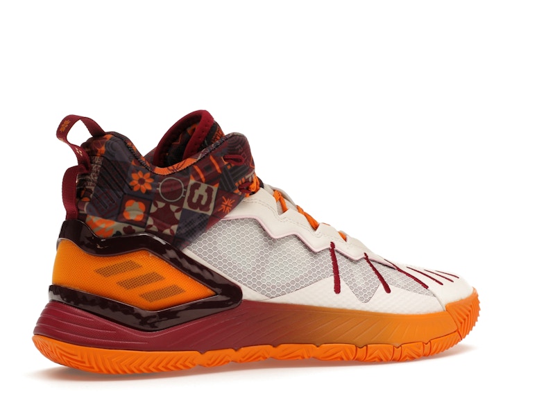 adidas D Rose Son of Chi White Bold Orange