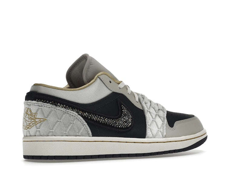 Jordan 1 Low Beaded Swoosh