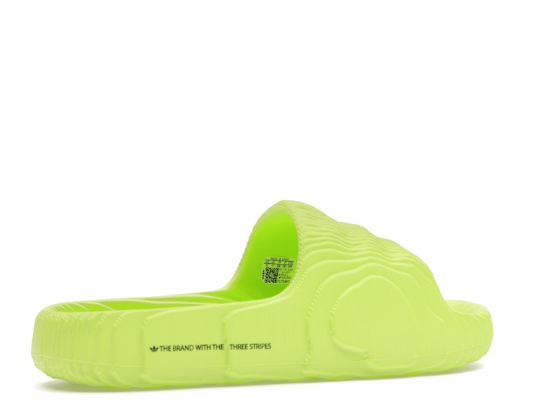 adidas Adilette 22 Slides Solar Yellow