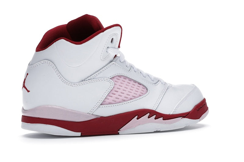 Jordan 5 Retro White Pink Red (PS)