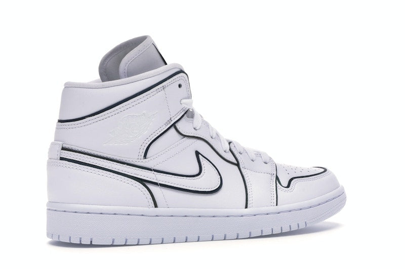 Jordan 1 Mid Iridescent Reflective White (Women's)