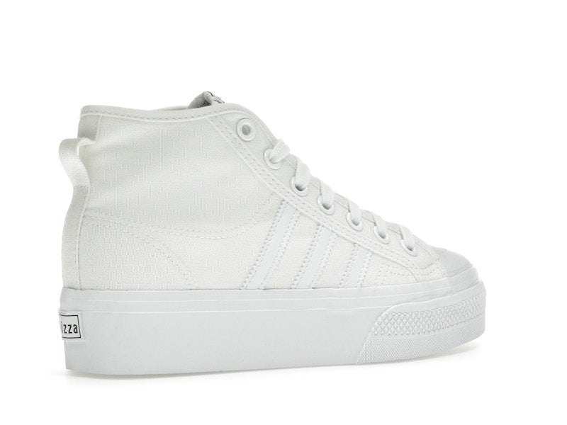 adidas Nizza Platform Mid Cloud White (Women's)