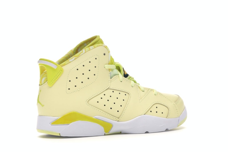 Jordan 6 Retro Dynamic Yellow Floral (PS)