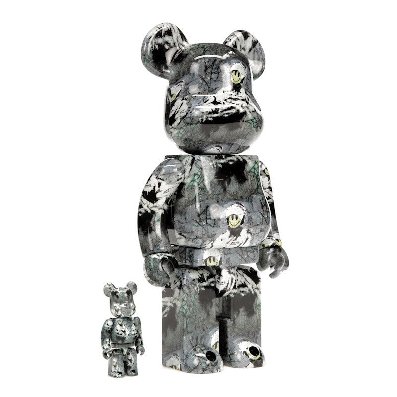 Bearbrick Riot Cop 100% & 400% Set