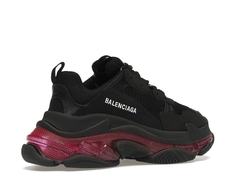 Balenciaga Triple S Clear Sole Neon Pink (Women's)