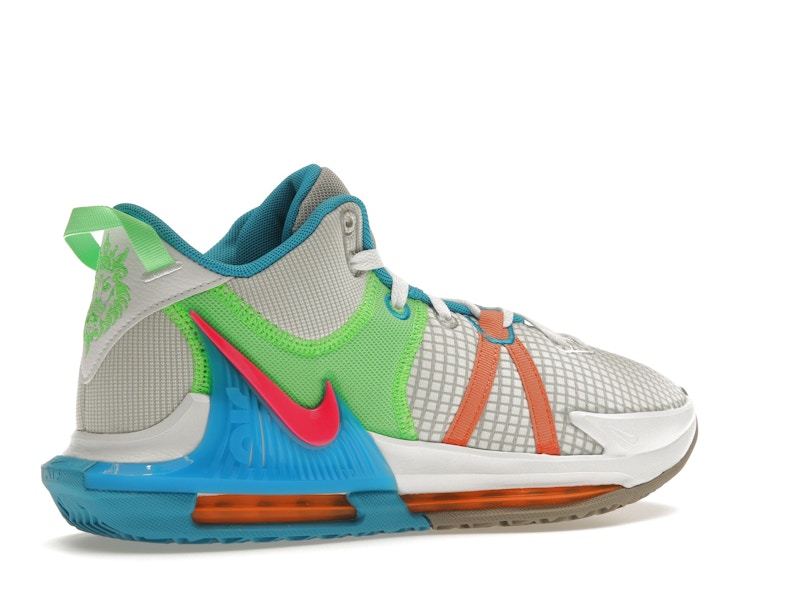 Nike LeBron Witness 7 Grey Fog Multi-Color