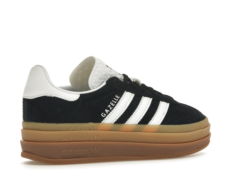 adidas Gazelle Bold Black White Gum (Women's)