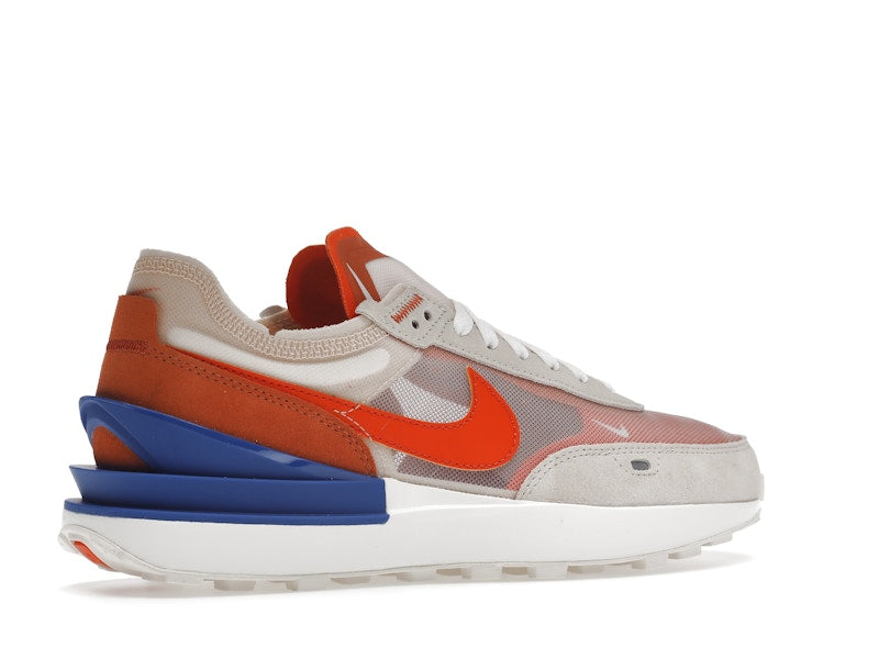Nike Waffle One Pearl White Game Royal Rush Orange (Women's)