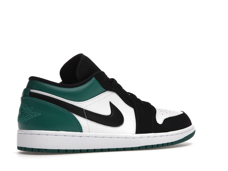 Jordan 1 Low White Black Mystic Green