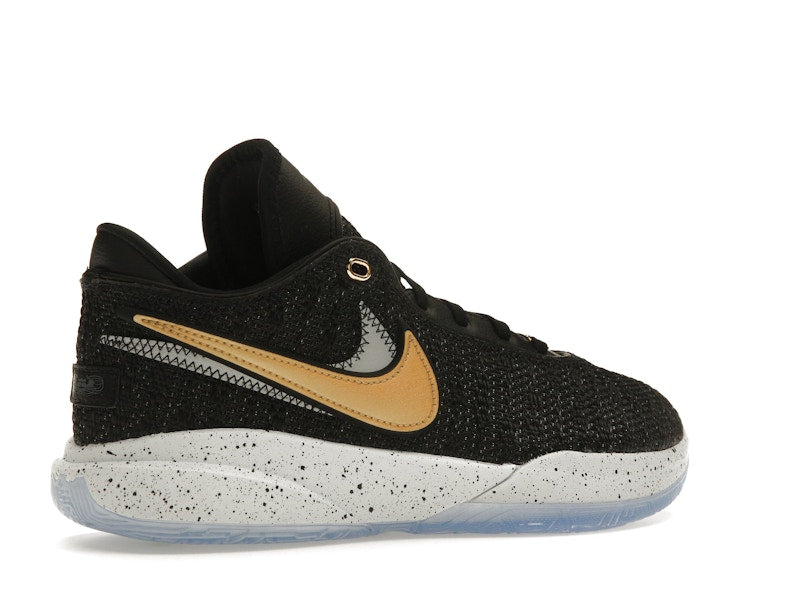 Nike LeBron 20 Black Metallic Gold (GS)
