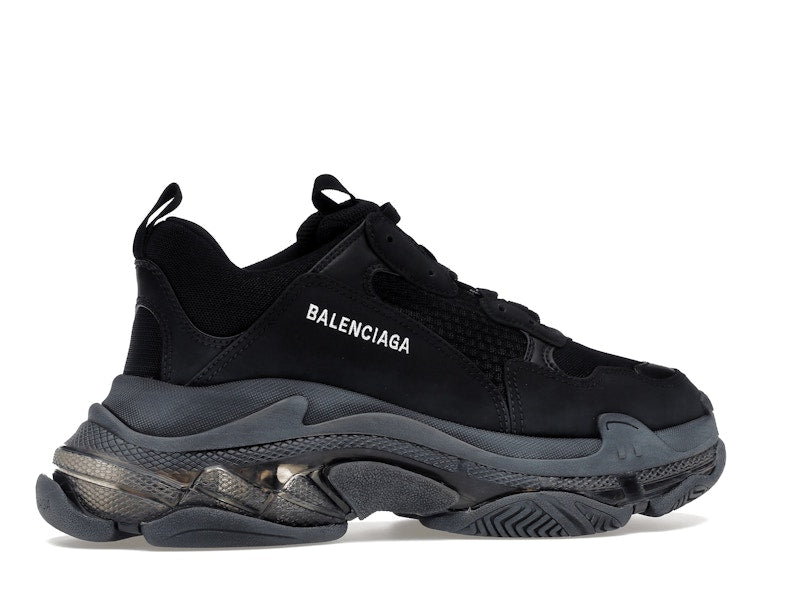 Balenciaga Triple S Clear Sole Black