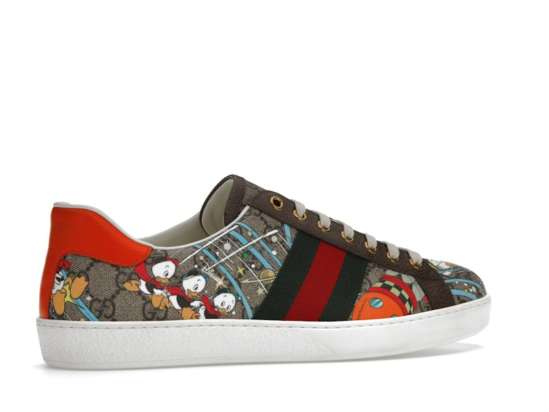 Gucci Ace x Disney Huey, Dewey, Louie Print
