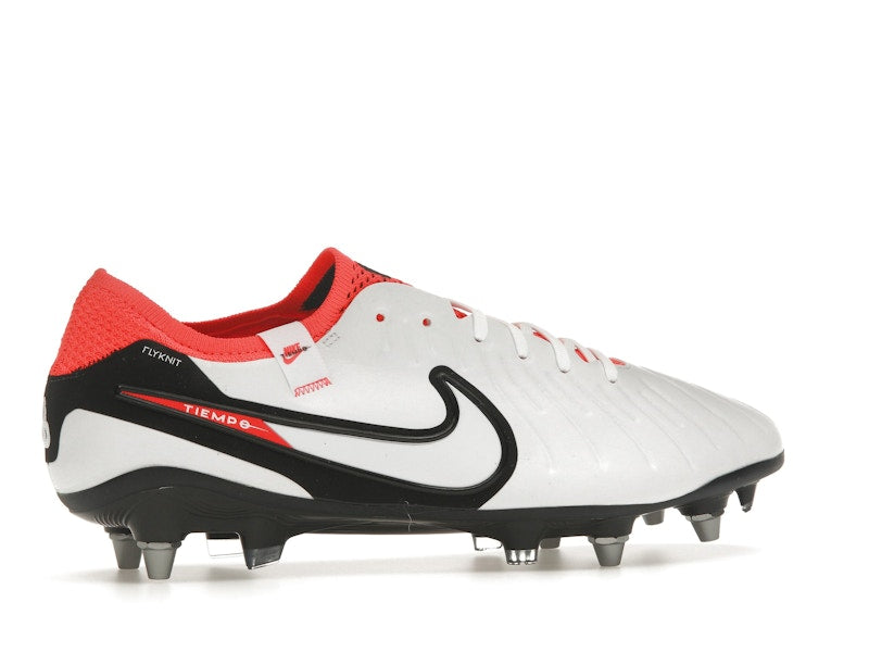 Nike Tiempo Legend 10 Elite SG-Pro White Black Bright Crimson