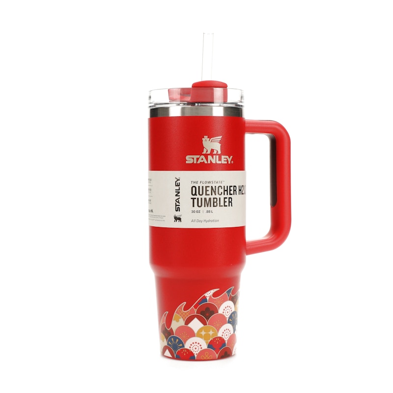 Stanley The Lunar New Year Limited Edition Flowstate Quencher 30oz Tumbler Red Dragon