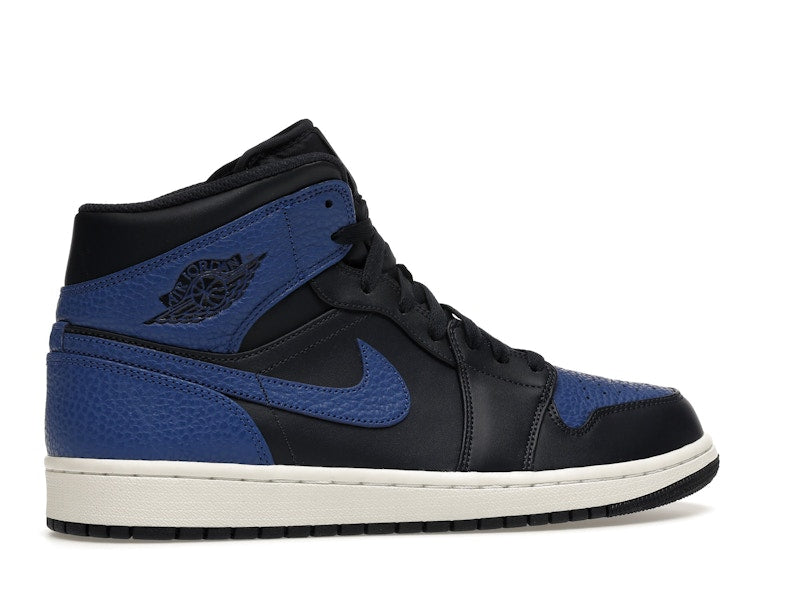 Jordan 1 Mid Obsidian Game Royal