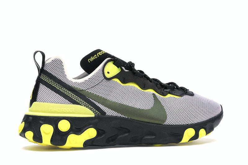 Nike React Element 55 Dynamic Yellow