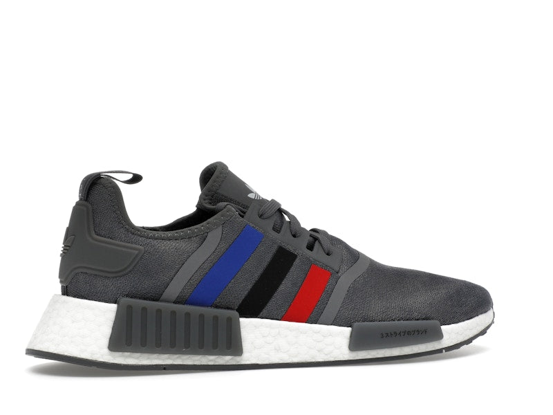 adidas NMD R1 Grey Better Scarlet Core Black