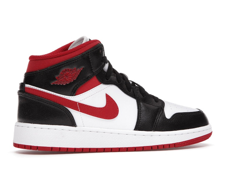 Jordan 1 Mid Gym Red Black White (GS)
