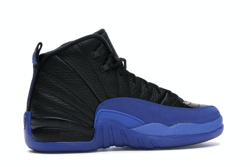 Jordan 12 Retro Black Game Royal (GS)