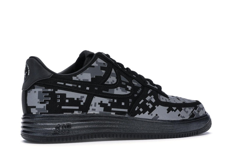Nike Lunar Force 1 Low Digi Camo Black