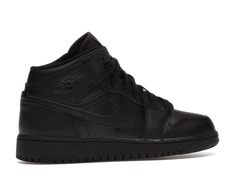 Jordan 1 Mid Black (GS)