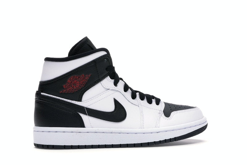 Jordan 1 Mid Reverse Black Toe (Women's)