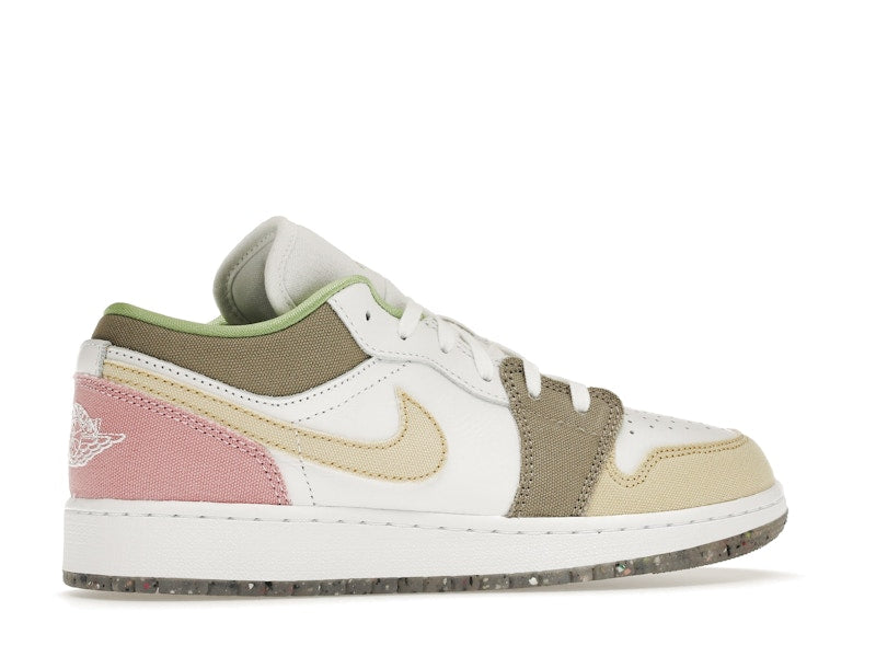 Jordan 1 Low Pastel Grind Vivid Green (GS)