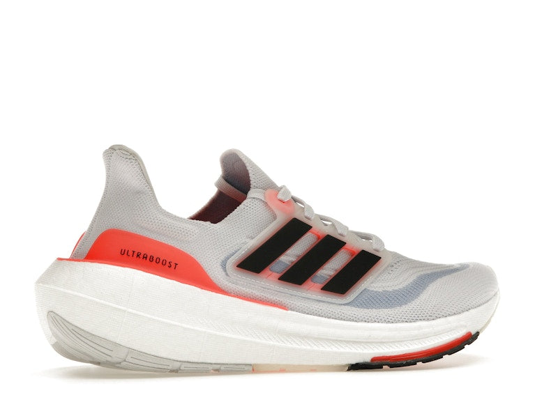 adidas Ultra Boost Light White Black Solar Red (Women's)