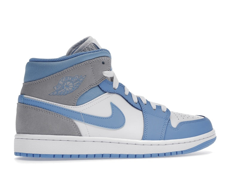 Jordan 1 Mid University Blue Grey