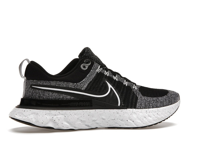 Nike React Infinity Run Flyknit 2 White Black