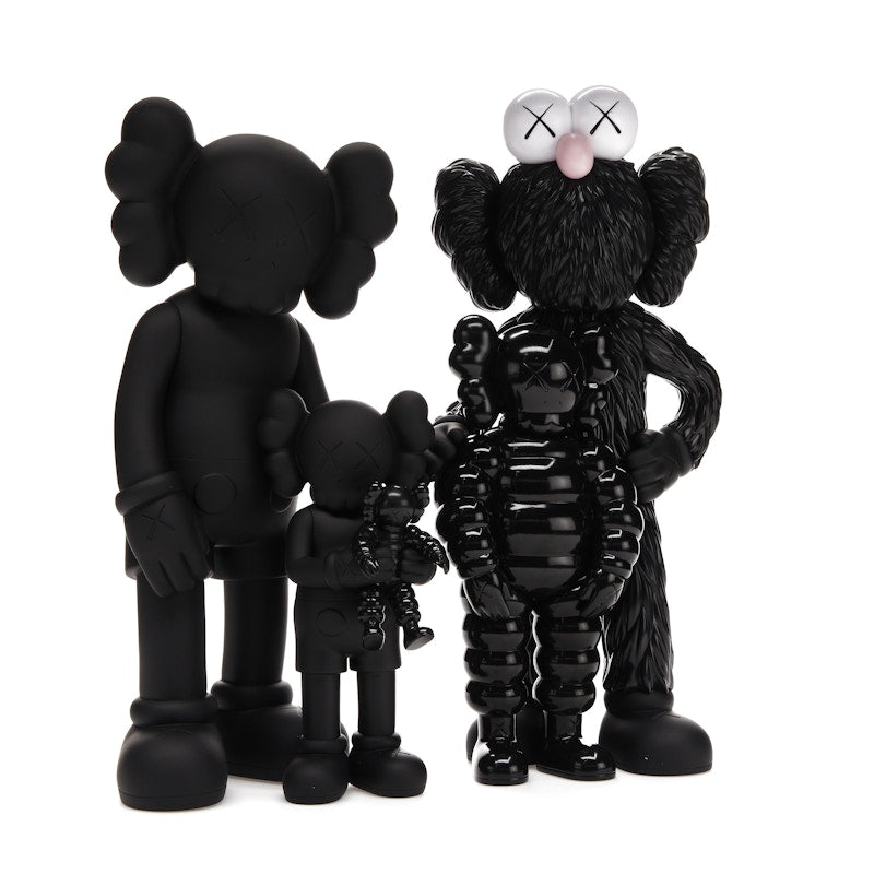 KAWS Family Vinyl Figures Black