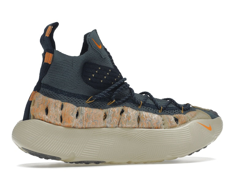 Nike ISPA Sense Flyknit Mineral Slate Magma Orange