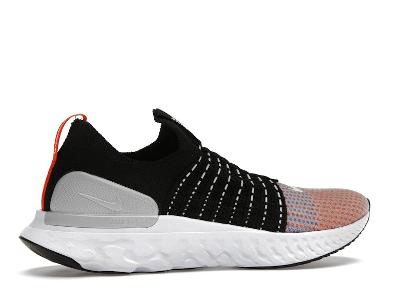 Nike React Phantom Run Flyknit 2 Black Team Orange