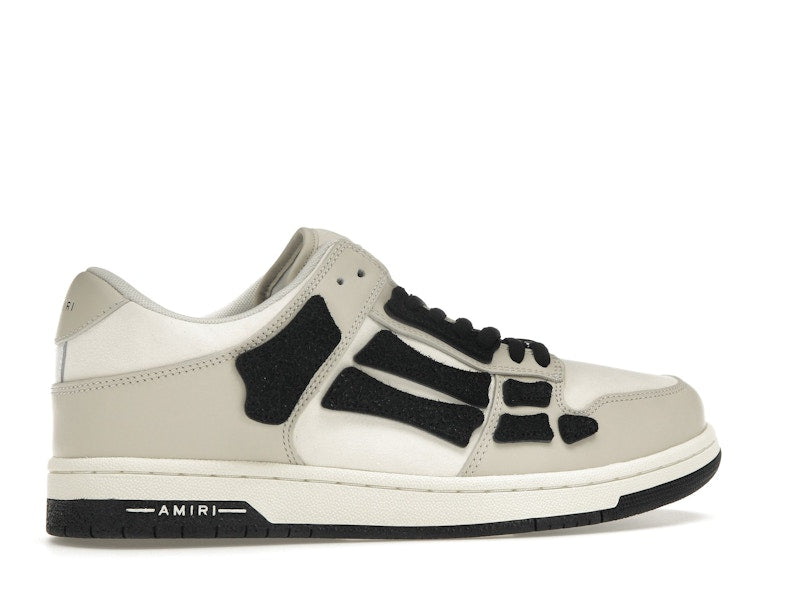 AMIRI Skel Top Low White Light Grey Black