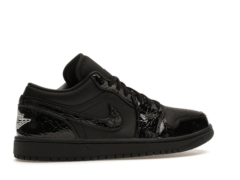 Jordan 1 Low SE Patent Elephant Black (Women's)