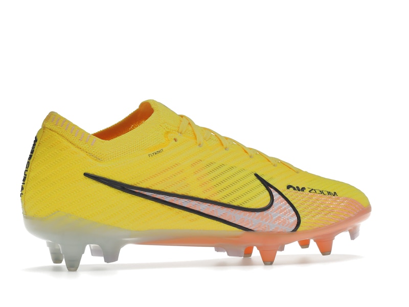 Nike Zoom Mercurial Vapor 15 Elite SG-Pro Anti-Clog Traction Yellow Strike Sunset Glow